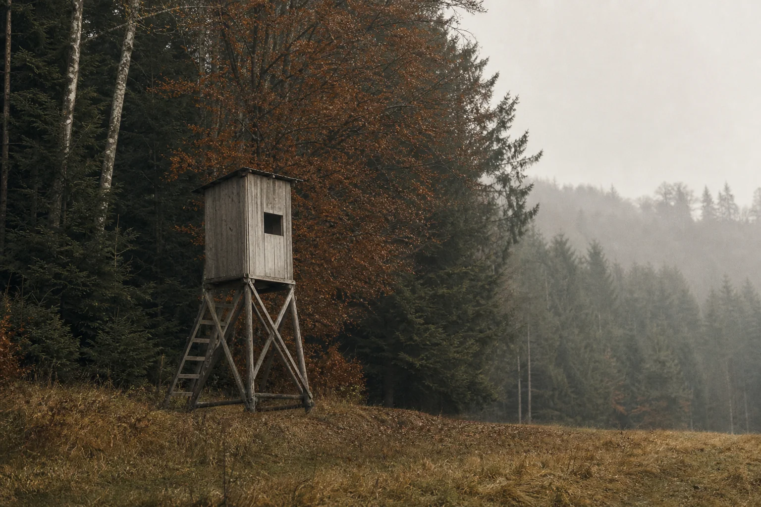 Drückjagd-Planung am Tisch